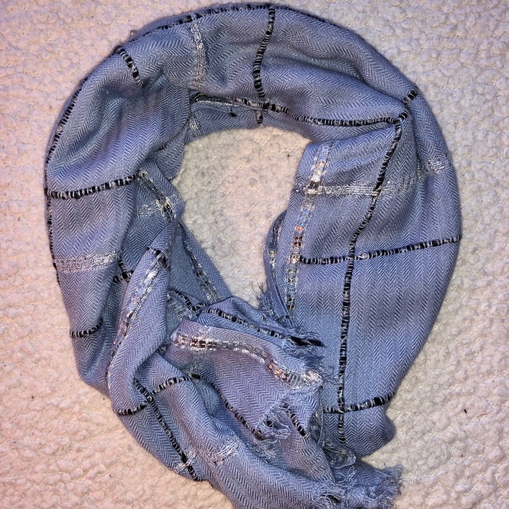 Ann Taylor Blue Fashion Scarf